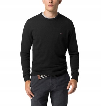 TOMMY HILFIGER SWETER MESKI Crew-Neck XXL