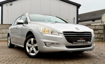 Peugeot 508 I SW 1.6 THP 156KM 2012 Peugeot 508 PO DUZYM SERWISIE stan idealny PANORAMA nowy rozrzad, sprzeglo, zdjęcie 2