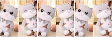 КОШКА-МАСКОТ-ОБЪЯВКА, ПЛЮШЕВАЯ ИГРУШКА, ПОДУШКА, МЯГКИЙ МЕДВЕДЬ, МЯГКИЙ КОШКА, 50см