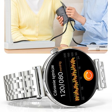 СМАРТ-ЧАСЫ ЖЕНСКИЕ ЧАСЫ ЭКГ ГЛЮКОЗА ЗВОНОК ДАВЛЕНИЕ МЕНЮ СМАРТ-ЧАСОВ PL