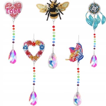 DIY 5D Mosaic Sun Catcher Jewelry Diamond Painting
