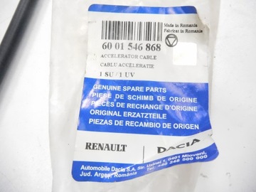 КАБЕЛЬ ГАЗОВЫЙ DACIA LOGAN SANDERO 8200215959