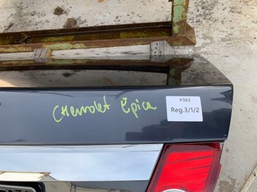 CHEVROLET EPICA VÍKO KUFRU KUFRU PĚKNÝ JEHLA