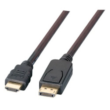 EFB Elektronik K5561SW.3V2 adapter kablowy 3 m DisplayPort HDMI Czarny