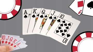 2 КОЛОДЫ ПЛАСТИКОВЫХ ИГРОВЫХ КАРТ ДЛЯ ПОКОРА, ПРОЧНЫЕ. ОЧЕНЬ ПРОЧНЫЕ И БОЛЬШИЕ ЗНАКИ