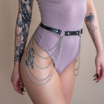 Кожаный набедренный ремень, секс-бдсм, гот, XL XXL, КОЖАНЫЕ ремни, готические панк-ремни