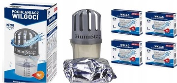 Zestaw POCHŁANIACZ WILGOCI Humistop + 4 WKŁADY