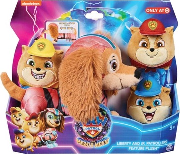 PSI PATROL ZESTAW LIBERTY POMS SPIN MASTER 6067860 PLUSZAKI