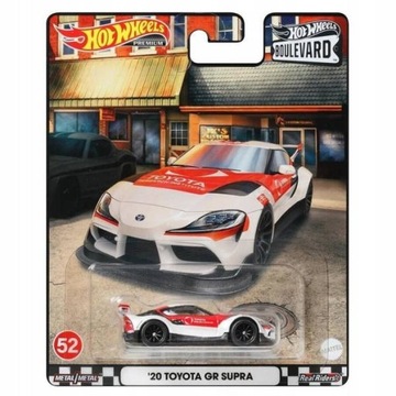 HOT WHEELS PREMIUM BOULEVARD '20 TOYOTA GR SUPRA HCR16 - UNIKAT
