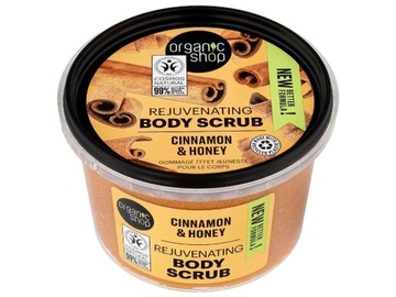 ORGANIC SHOP 250мл Пилинг с корицей и медом