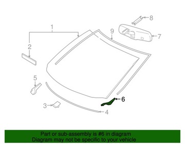 KRYT PŘEDNÍ FENDER COWL BOČNÍ TĚSNĚNÍ TOYOTA HIGHLANDER 2008 2013