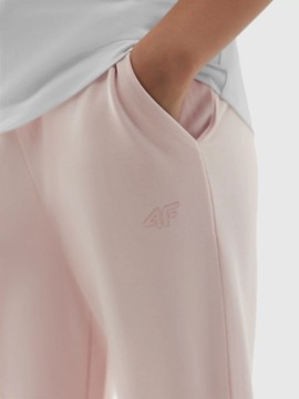 СПОРТИВНЫЕ БРЮКИ ДЛЯ ДЕВОЧЕК, ХЛОПОК 4F, размер 158