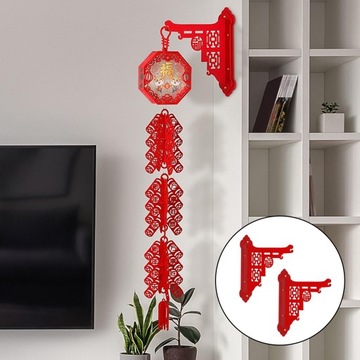 Chiński Nowy Rok Wisiorek Baza Party Supplies Znak Drzwi Roku Księżycowego Wiszący