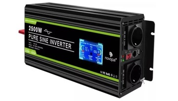 NOVOPAL 2500W CZYSTY FALOWNIK SINUSOIDALNY 12V