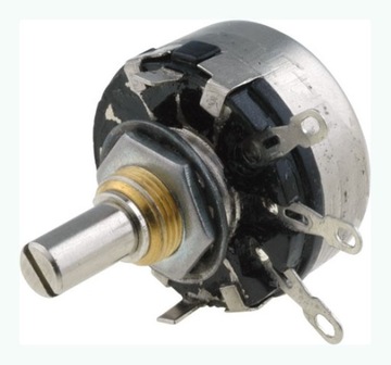 POTENCJOMETR OBROTOWY 2W 1K OHM LINIOWY