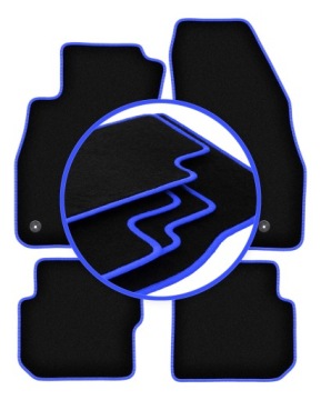 Koberce do auta Blue pro: Alfa Romeo Mito hatchback 2008-2019