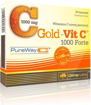 OLIMP GOLD-VIT C 1000mg FORTE 30kap WITAMINA C