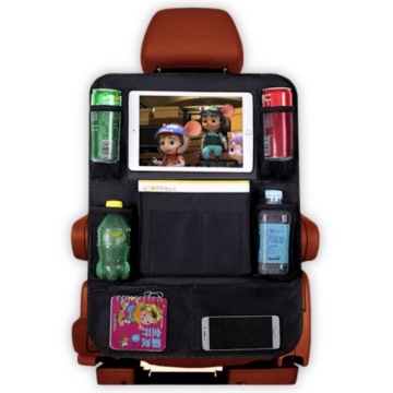 ОРГАНАЙЗЕР АВТОКРЕСЛА ЗАЩИТА СТОЛИКА СПИНКИ АВТОМОБИЛЯ ЧЕРНЫЙ