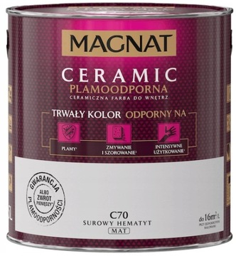 FARBA MAGNAT CERAMIC 2,5L SUROWY HEMATYT