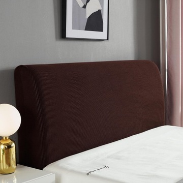 Кровать с эластичным изголовьем и чехлом на изголовье кровати