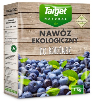 TARGET EKO NAWÓZ DO BORÓWEK KWAŚNOLUBNYCH 1KG