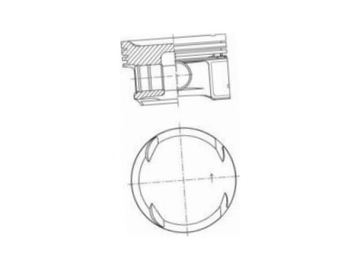 KOLBENSCHMIDT 41725600 PÍST
