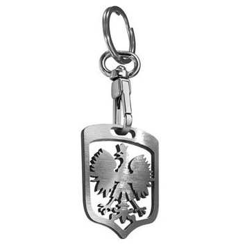 Brelok stalowy Polska Orzeł (srebrny) 114x80mm