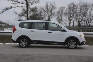 Dacia Lodgy Minivan Facelifting 1.2 TCe 115KM 2017 Dacia Lodgy 1.2 TCe nawi doinwestowany gwarancja, zdjęcie 10