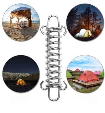 ВЕРЕВОЧНАЯ ПРЯЖКА, ВЕТРОЗАЩИТНАЯ ПРУЖИНА