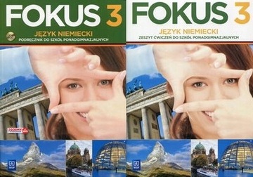 Fokus 3 Język niemiecki Podręcznik + ćwiczenia