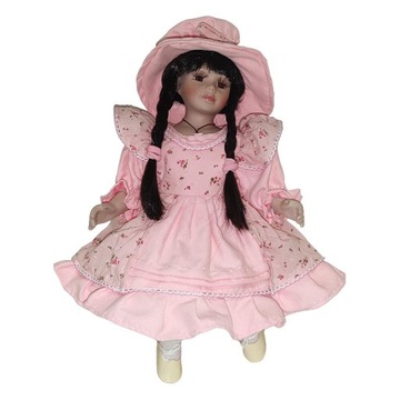 Vintage 40cm Elegant Porcelain Doll Collectibles