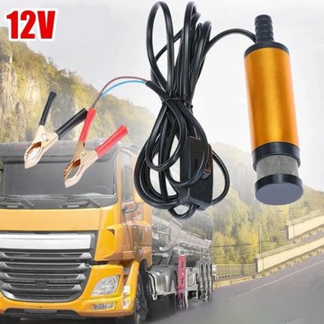 НАСОС ДЛЯ СЛИВА ТОПЛИВА, МАСЛА, ВОДЫ, БОЛЬШОЙ ЭЛЕКТРИЧЕСКИЙ 12В