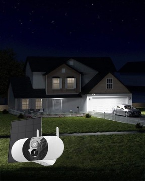 УМНАЯ СОЛНЕЧНАЯ IP-КАМЕРА НАРУЖНАЯ WIFI 3 Мпикс БЕСПРОВОДНАЯ 13500 мАч