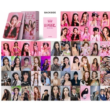 55pcs/set Kpop (G)I-DLE Postcards I LOVE Lomo Cards GIDLE Album Girls I