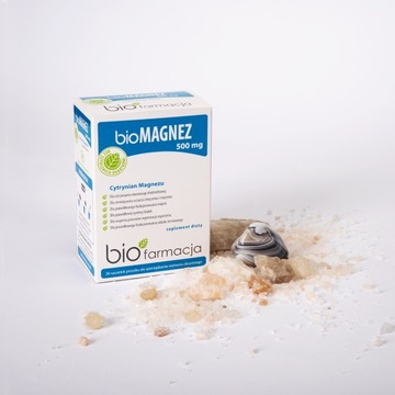 Bio Magnez MEGA PORCJA 500mg z Morza Martwego