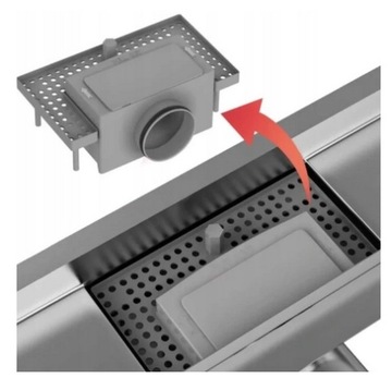РЕШЕТКА ОТСЕДЛИТЕЛЬНОГО БАКА ДЛЯ ЛИНЕЙНОГО СЛИВА