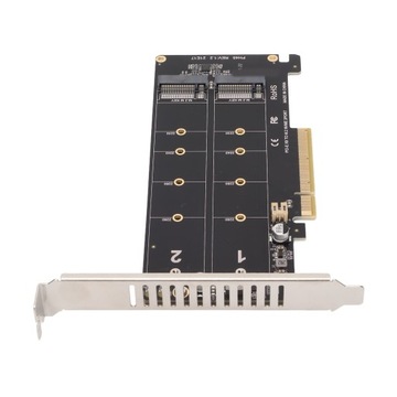 Карта адаптера NVME-PCIE X8 Dual 32 Гбит/с