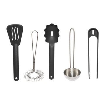 IKEA DUKTIG przybory kuchenne zabawkowe 5 szt.