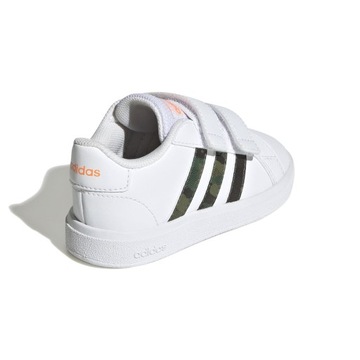 Adidas Grand Court 2.0 Обувь Детская обувь для маленьких детей на липучке, размер 25
