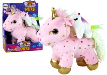 Єдиноріг з колисковою рожевий 280x220 мм Lean Toys