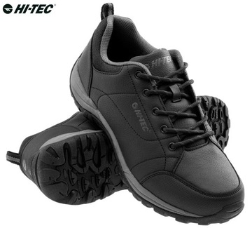 BUTY MĘSKIE TREKKINGOWE HI-TEC CANORI CZARNE 41