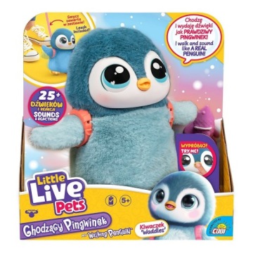 LITTLE LIVE PETS ходячий пінгвінчик WADDLES інтерактивний 25+ звуків 2653 (вживаний)