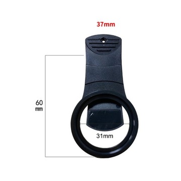 Przenośny obiektyw aparatu telefonicznego 37 mm 10-krotny obiektyw makro