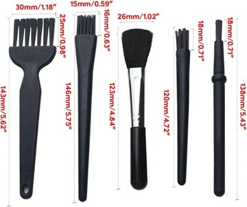 Набор антистатических кистей Essential из 4/5 предметов для повышения эффективности