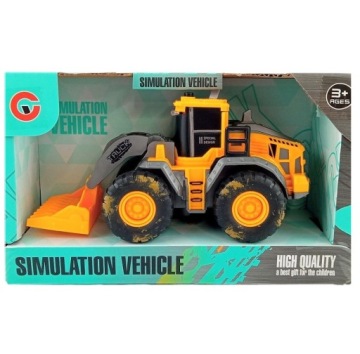 ТРАКТОР ЭКСКАВАТОР АВТОСТРОИТЕЛЬСТВО СВЕТ ЗВУК