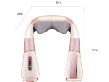 МАССАЖЕР ШЕИ ДЛЯ МАССАЖА ШИАТСУ МАССАЖНАЯ ПОДУШКА