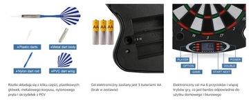 ЭЛЕКТРОННАЯ ДОСКА Cocoarm DART ДЛЯ Бычьего дартса