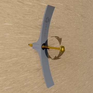 Монтажный держатель для вентиляционного канала из пенополистирола