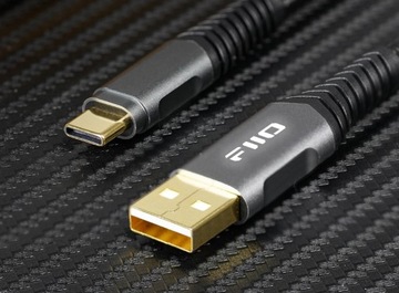 Кабель FiiO LA-TC1 USB-A — Type-C, длина 100 см, надлежащим образом экранированный