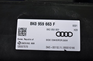 8K0959663F JINÉ MODUL S7 QUATRO 331 2015 AUDI A7 SPORTBACK (4GA 4GF)